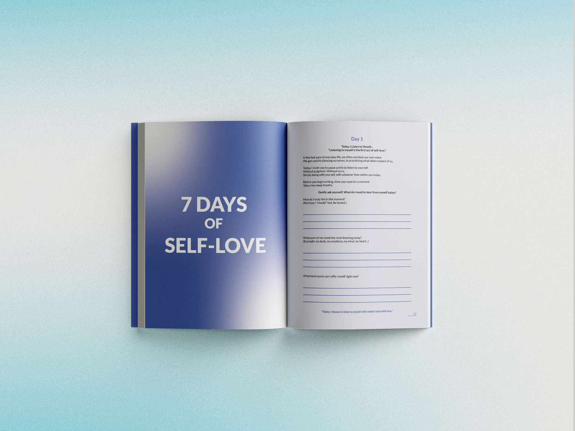 The “I Choose Me” Journal – A Self-Love Journal to Return to Yourself
